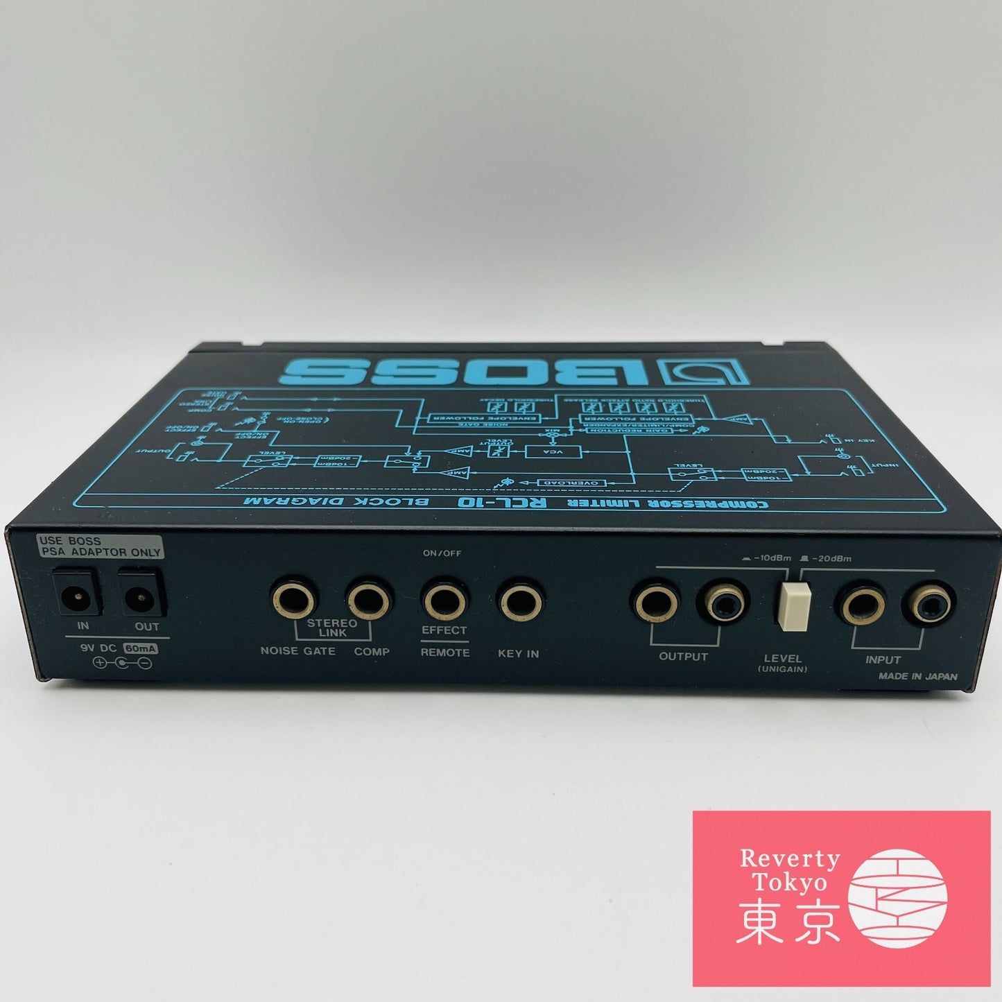 Boss RCL-10 Micro Rack Series Compressor Limiter 1980s Made in Japan Used