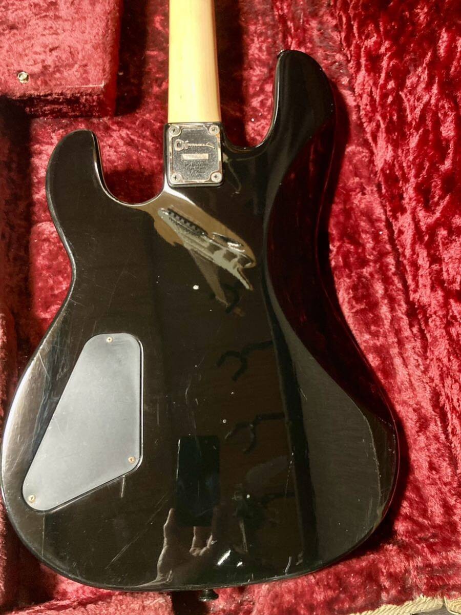 Charvel Model-2B Black PJ Style Electric Bass Guitar Used