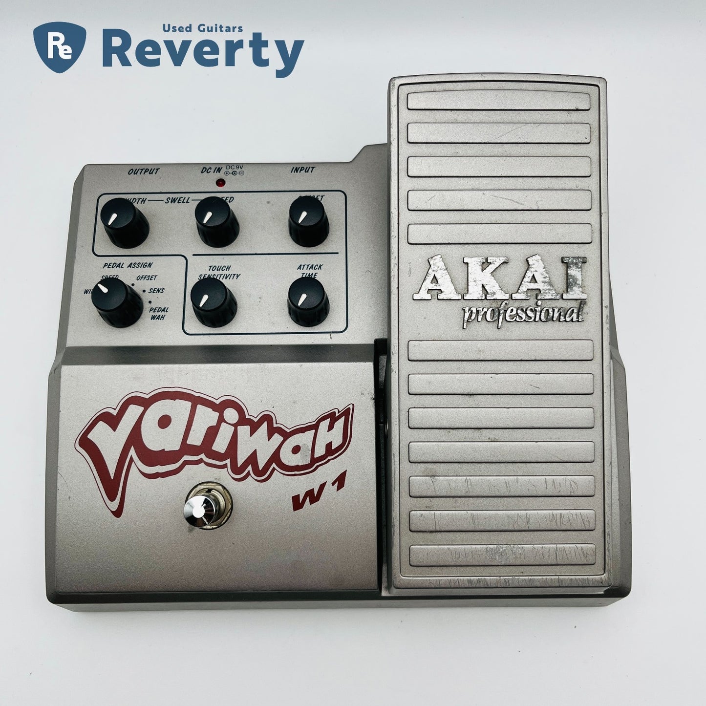 AKAI Professional Guitar Effect Pedal VARIWAH W1 Multi-Wah Pedal Rare Used