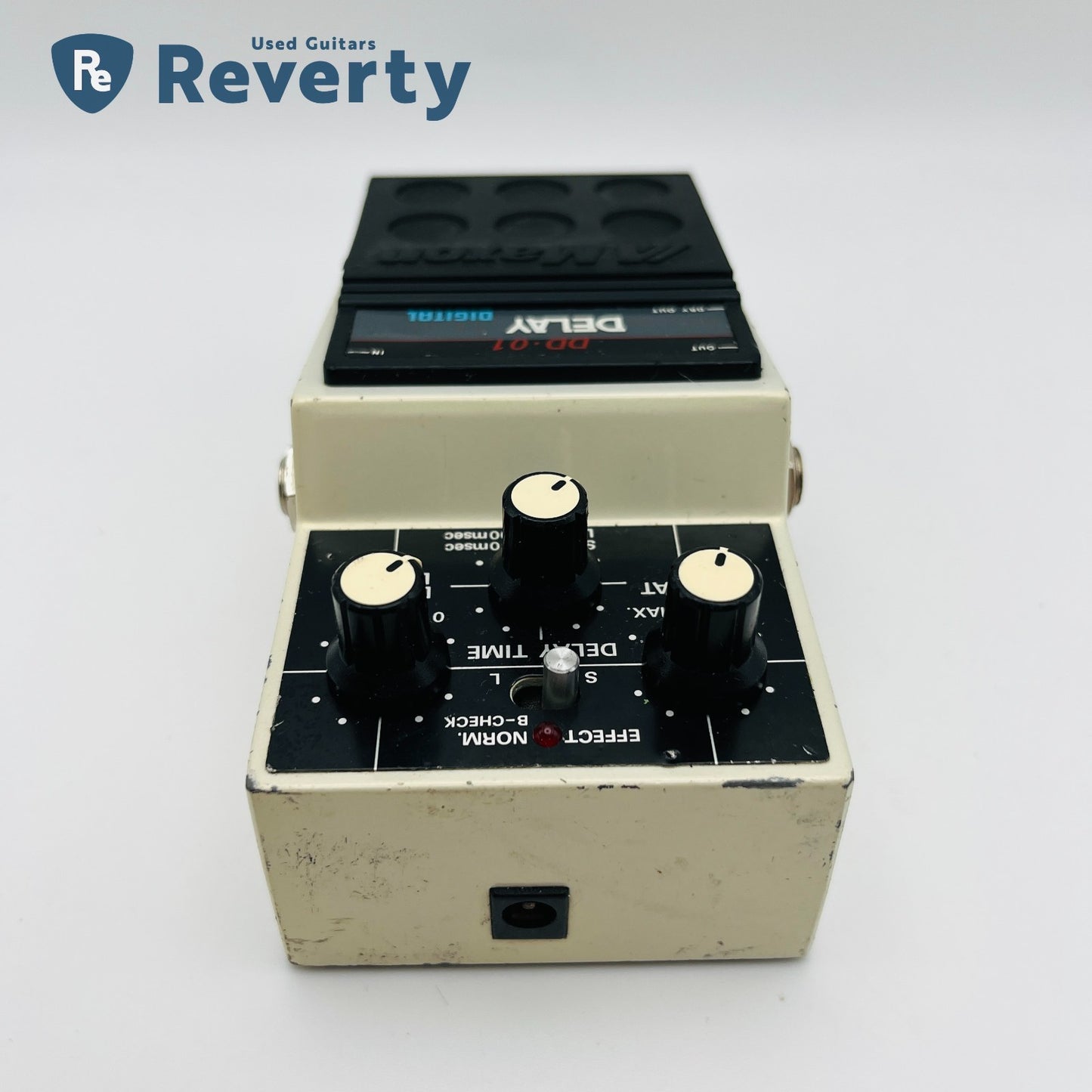 Maxon DD-01 Delay 1980s Vintage Guitar Effect Pedal Made in Japan Used