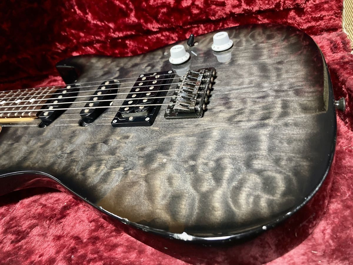 Bill Lawrence VR-402 Black Sunburst Electric Guitar Used