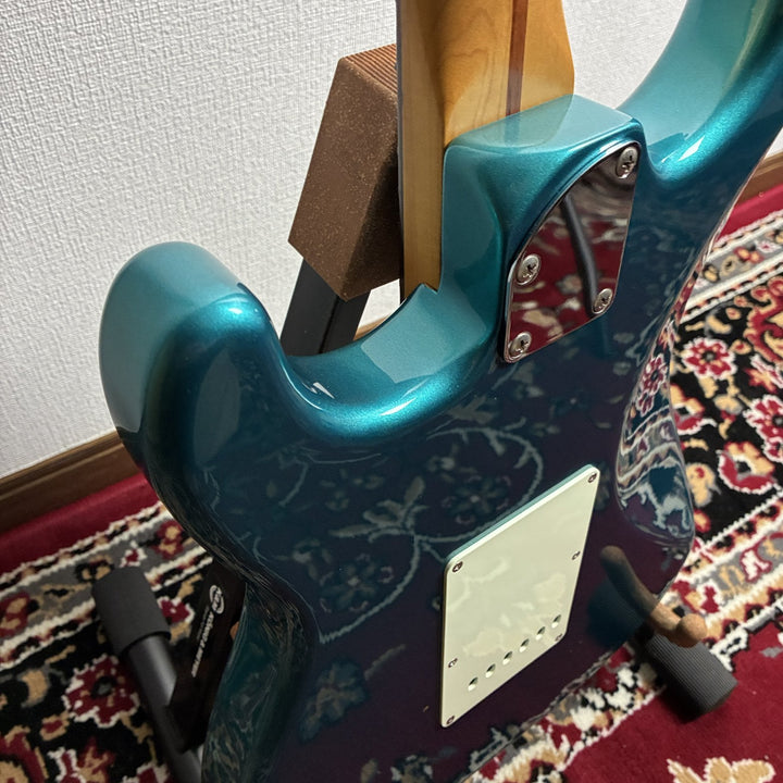 2007 CoolZ ZST-1 Stratocaster Fujigen CFS Teal Metallic MIJ Upgraded Wiring
