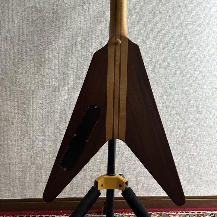 1995-2002 Greco GV-90MH Flying V Mahogany Neck-Through MIJ Japan w/Soft Case