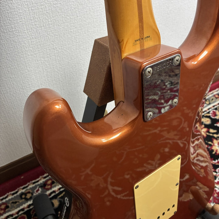 1989-1990 Fender Japan ST-500VM Stratocaster Copper Metallic 22-Fret MIJ Fujigen