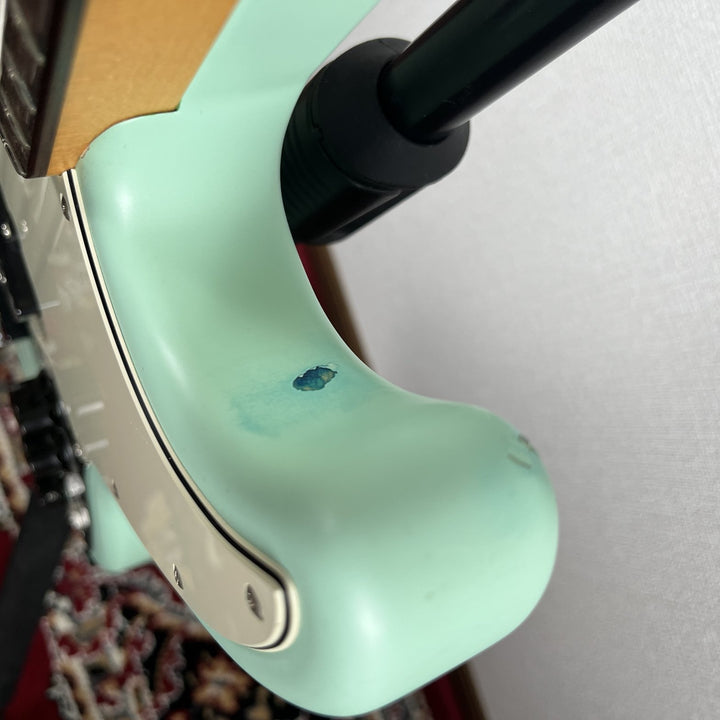 2022 Fender Made in Japan Junior Collection Jazz Bass Short Scale Surf Green MIJ