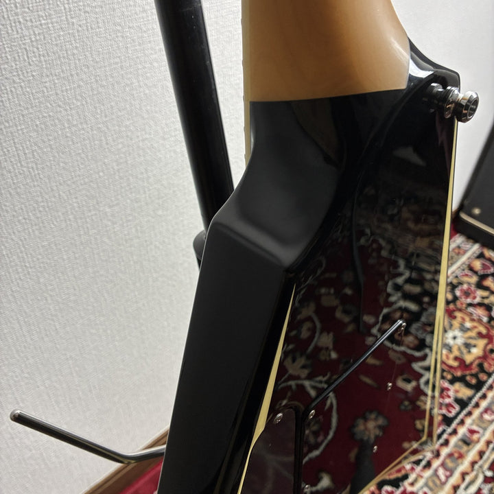 2005 Edwards E-ALEXI Sawtooth Alexi Laiho Black White Pinstripe MIJ Floyd Rose