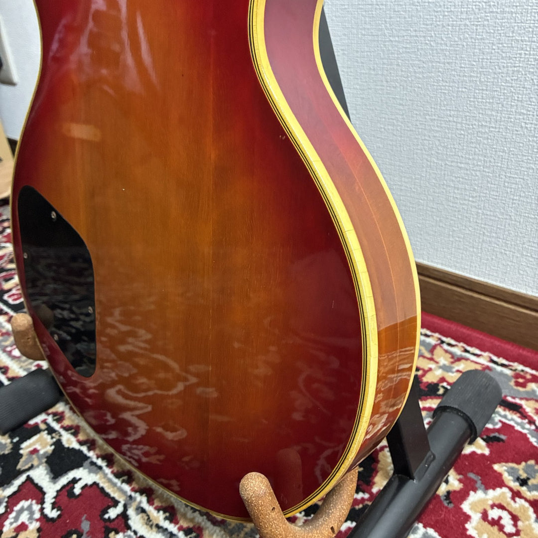 1970s Aria Pro II LC-500 Les Paul Custom Cherry Sunburst MIJ Matsumoku Japan