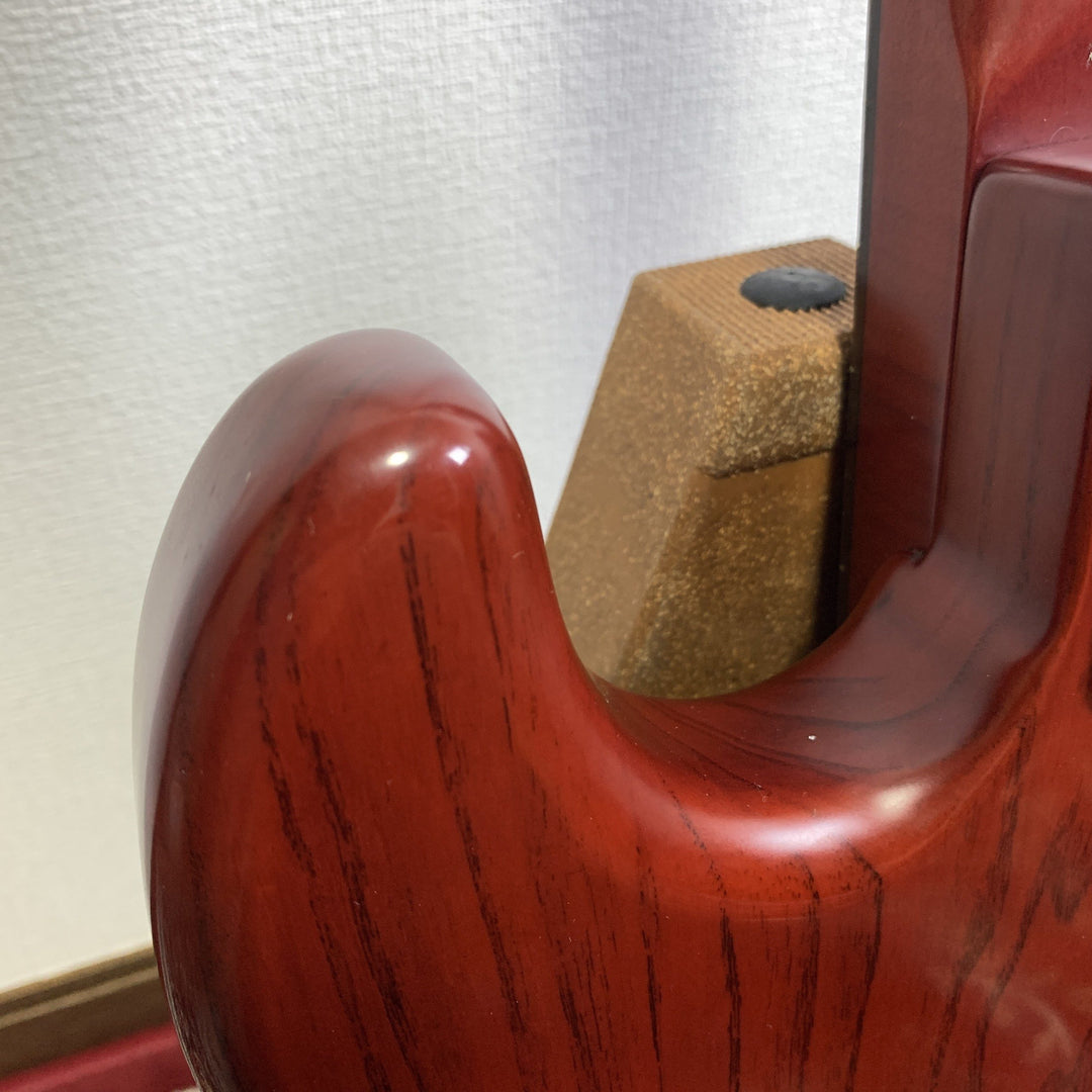 1993-1994 Fender Japan JBG-70 Jazz Bass Satin Red Gold Hardware MIJ Fujigen