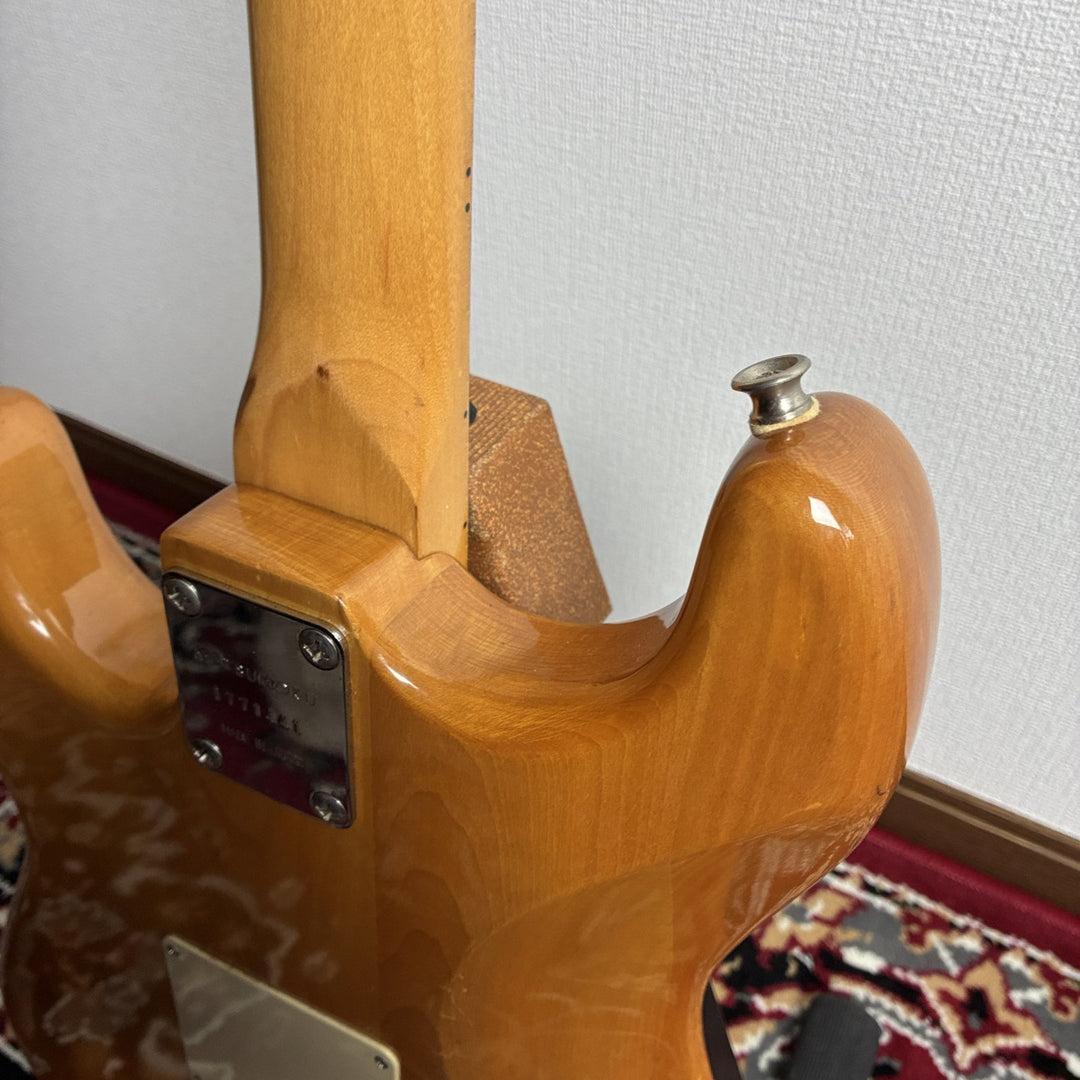 1977-1980 Aria Pro II ST-500 Stagecaster Natural MIJ Matsumoku Vintage Strat