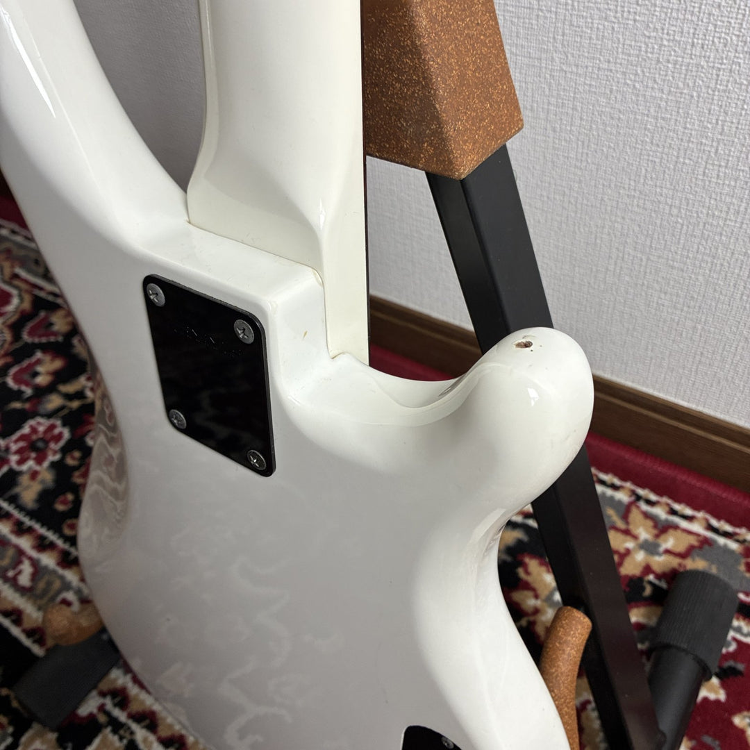 1980s-90s Fernandes FRB-45 Revolver Bass Left-Handed PJ White MIJ Japan Lefty