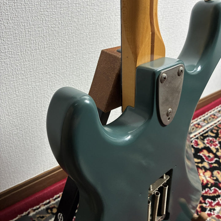 1985 Fernandes FST Stratocaster Type MIJ Japan Teal Refinished w/ Soft Case