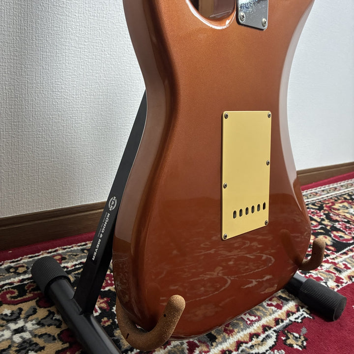 1989-1990 Fender Japan ST-500VM Stratocaster Copper Metallic 22-Fret MIJ Fujigen