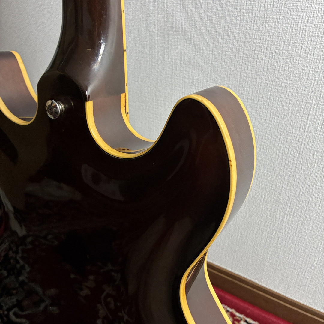 1977-78 Yamaha SA1000 Super Axe Brown Semi-Hollow DiMarzio MIJ Nippon Gakki