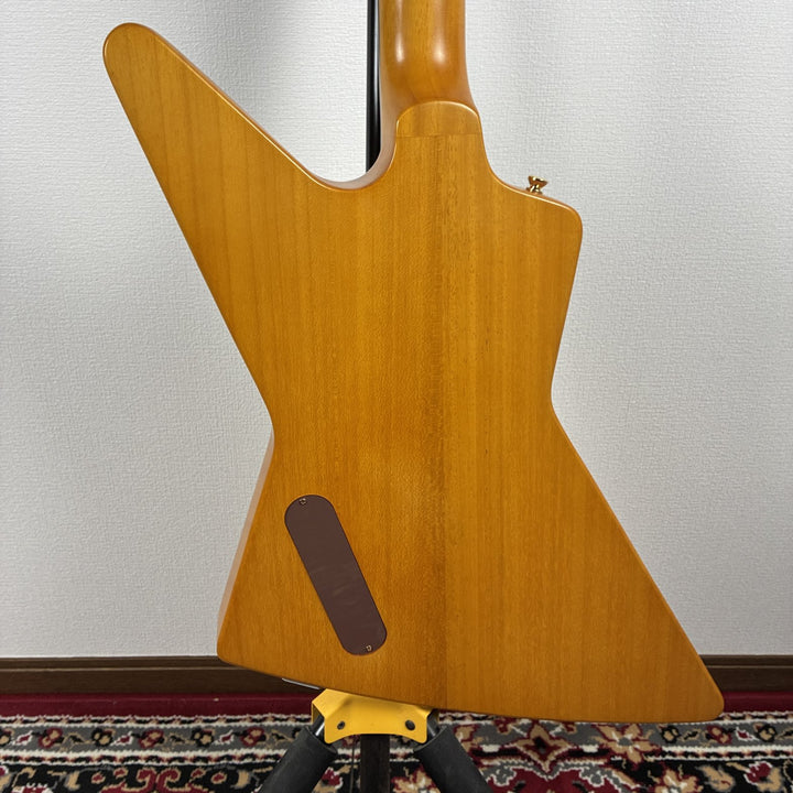 2023 Epiphone 1958 Korina Explorer Inspired by Gibson Custom Aged Natural w/Case