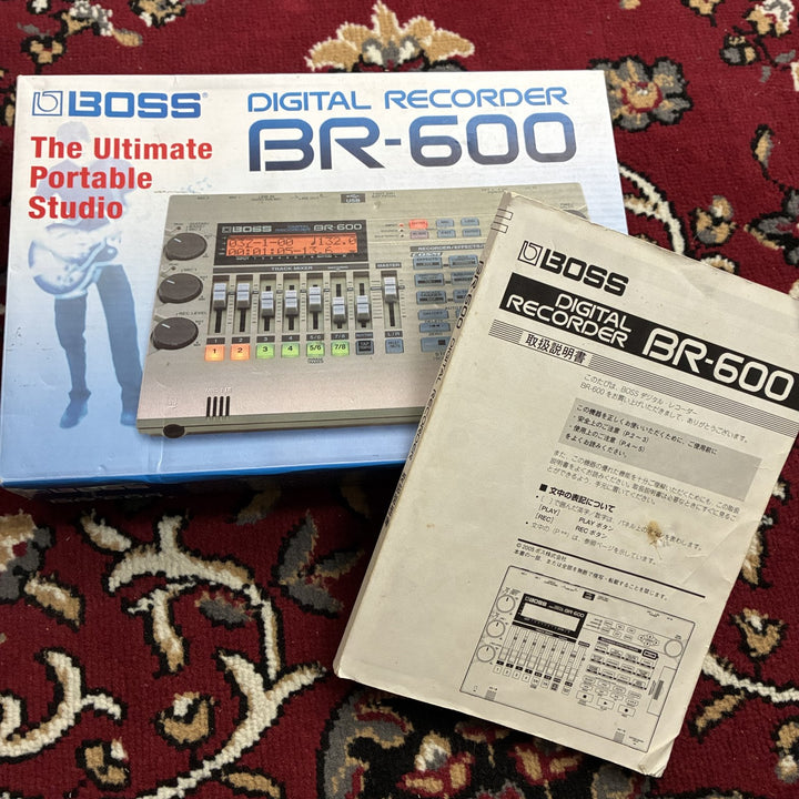 BOSS BR-600 Digital Recorder 8-Track Portable MTR COSM w/ Original Box &amp; Case