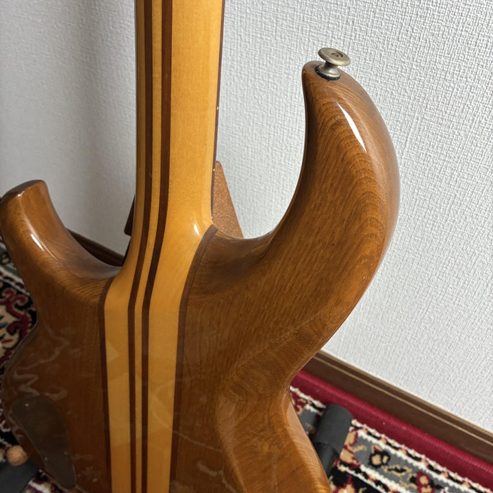 1980 Aria Pro II RSB-600 Rev-Sound Bass Neck-Thru Natural MIJ Matsumoku Japan