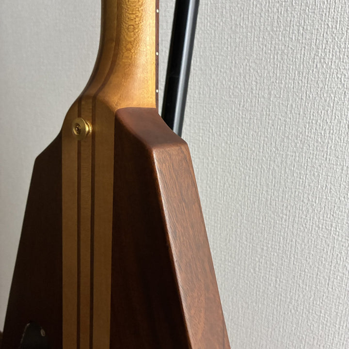 1995-2002 Greco GV-90MH Flying V Mahogany Neck-Through MIJ Japan w/Soft Case
