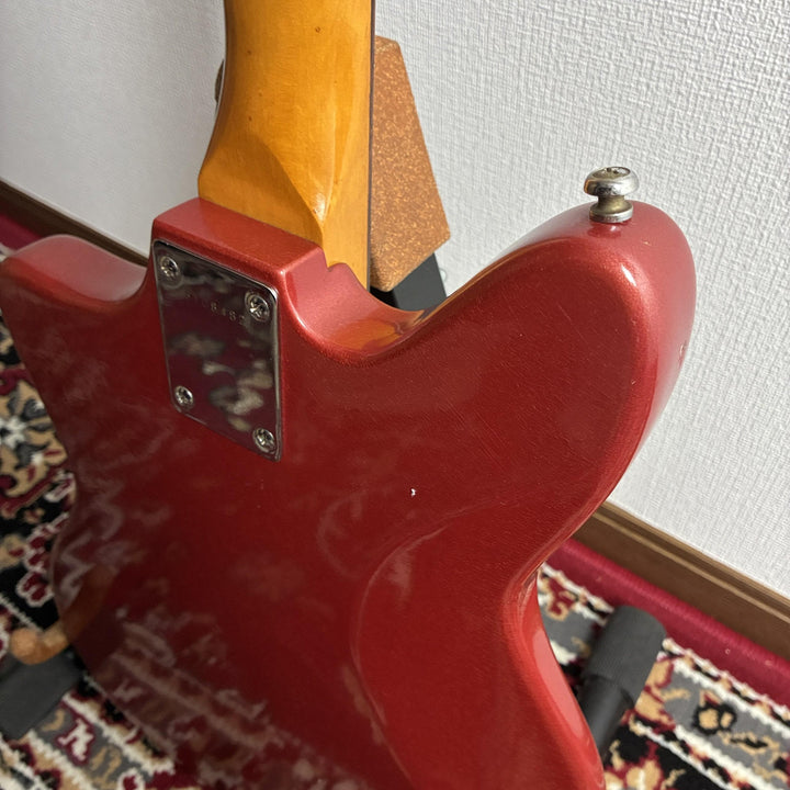 c.1966-67 Guyatone LG-120T Swivel Pickup Metallic Red MIJ Vintage Bizarre Japan