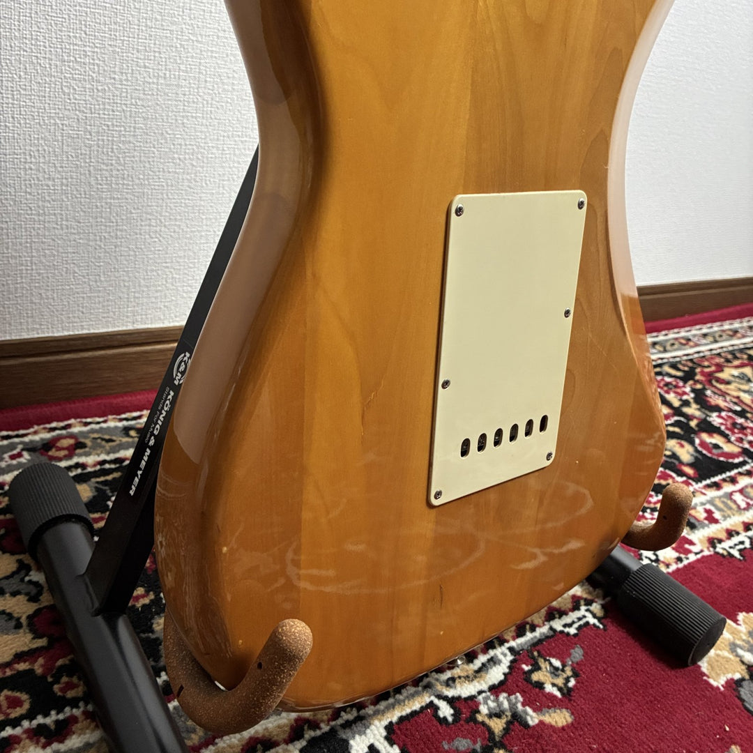1977-1980 Aria Pro II ST-500 Stagecaster Natural MIJ Matsumoku Vintage Strat