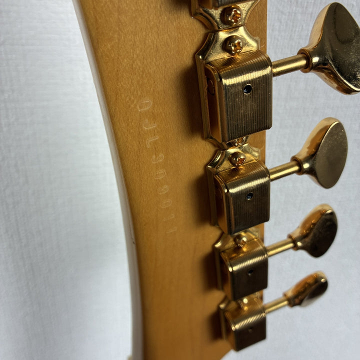 2000s Yamaha SGV1200 Flying Samurai Offset Pearl Snow White Gold HW w/ OHSC
