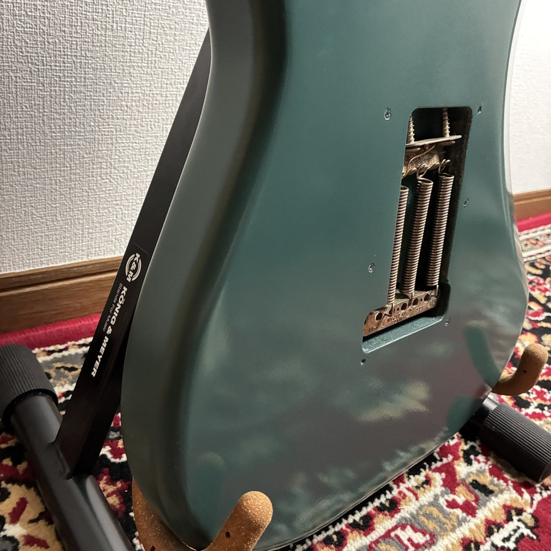 1985 Fernandes FST Stratocaster Type MIJ Japan Teal Refinished w/ Soft Case