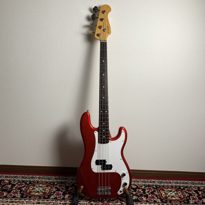 2011 CoolZ ZPB-1R P-Bass Style Candy Apple Red MIJ Fujigen CFS w/ Gig Bag