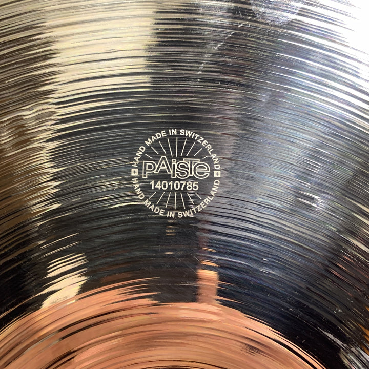 Paiste Twenty Custom Collection 18" Full Crash Cymbal 1,600g 2014 Swiss As-Is