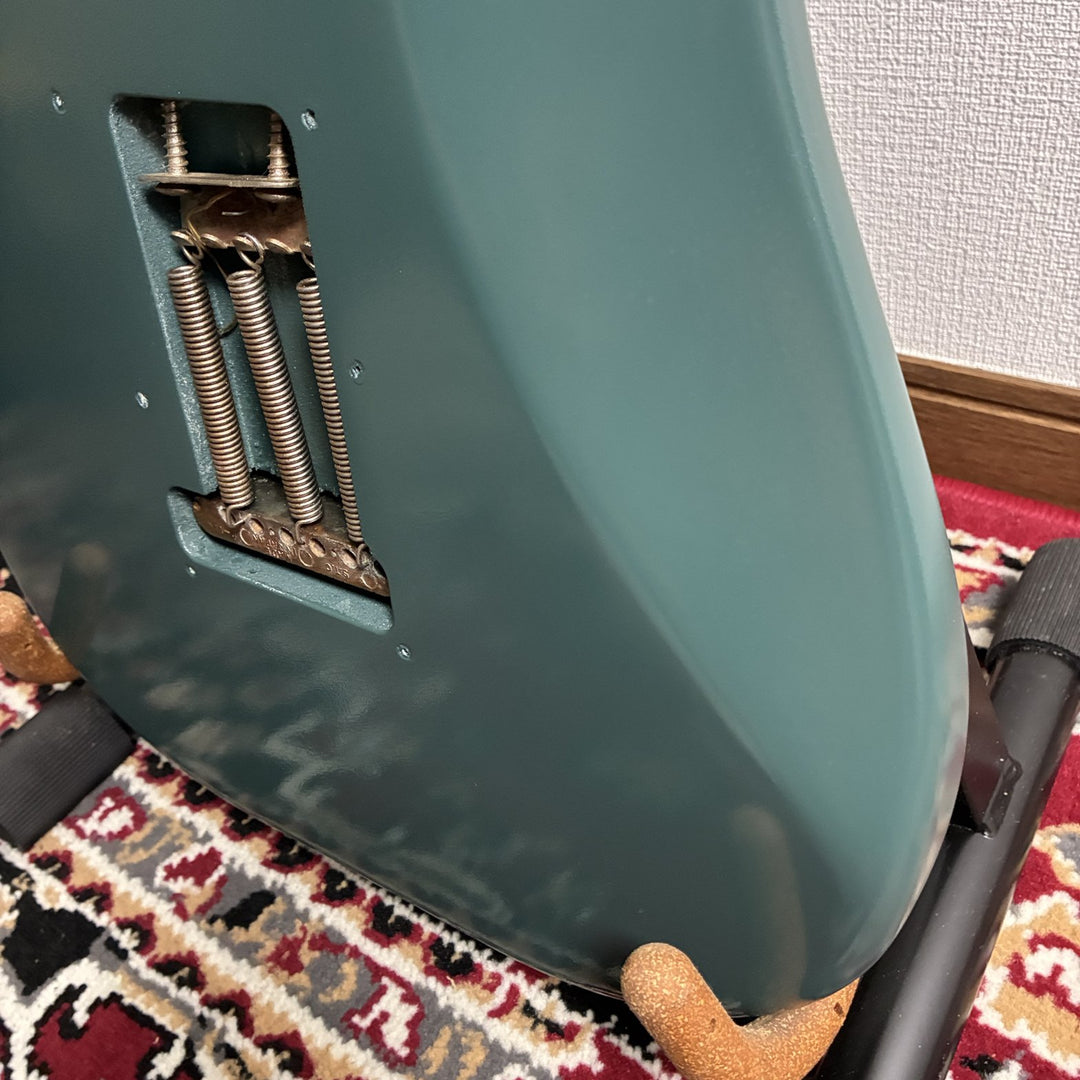 1985 Fernandes FST Stratocaster Type MIJ Japan Teal Refinished w/ Soft Case