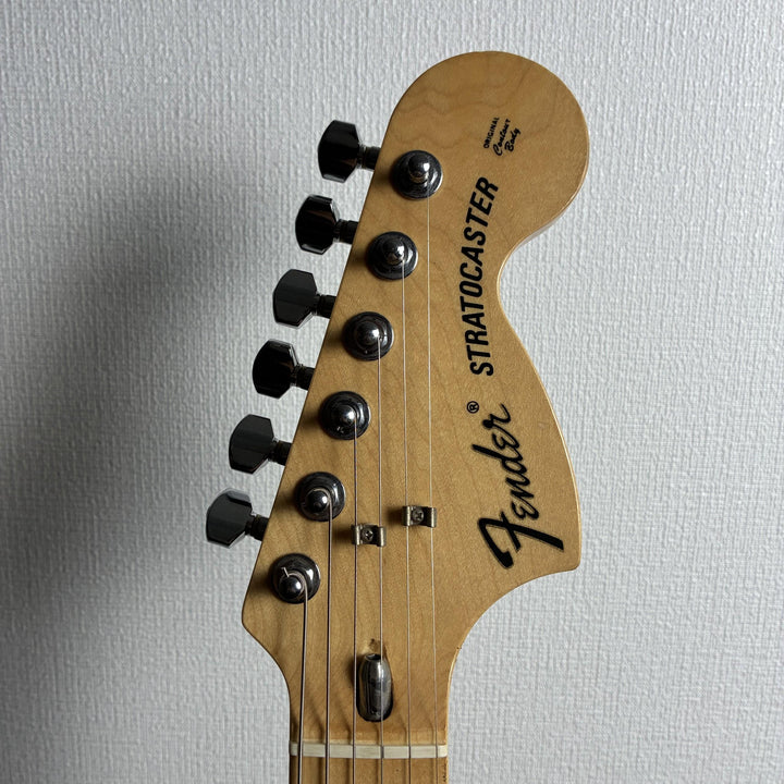 1993-94 Fender Japan ST72-53 Order Made Stratocaster Yellow White MIJ Fujigen