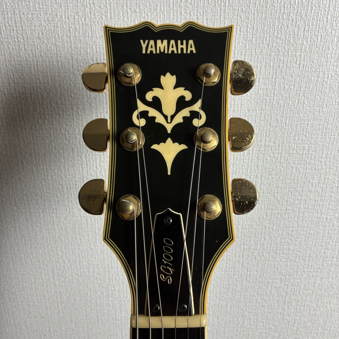 1980 Yamaha SG1000 Brown Sunburst MIJ Bi-Sound Ebony Gold HW Japan w/Hard Case