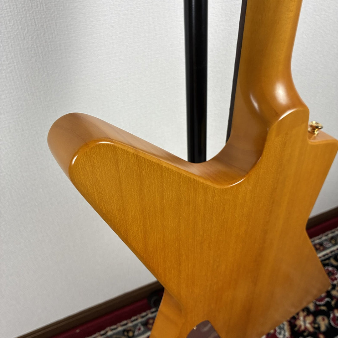 2023 Epiphone 1958 Korina Explorer Inspired by Gibson Custom Aged Natural w/Case