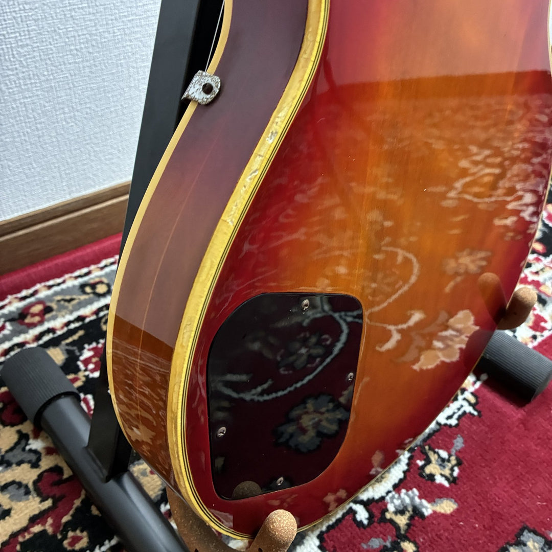 1970s Aria Pro II LC-500 Les Paul Custom Cherry Sunburst MIJ Matsumoku Japan