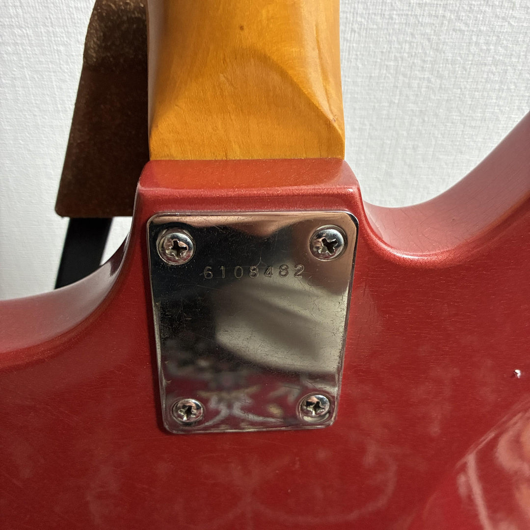 c.1966-67 Guyatone LG-120T Swivel Pickup Metallic Red MIJ Vintage Bizarre Japan