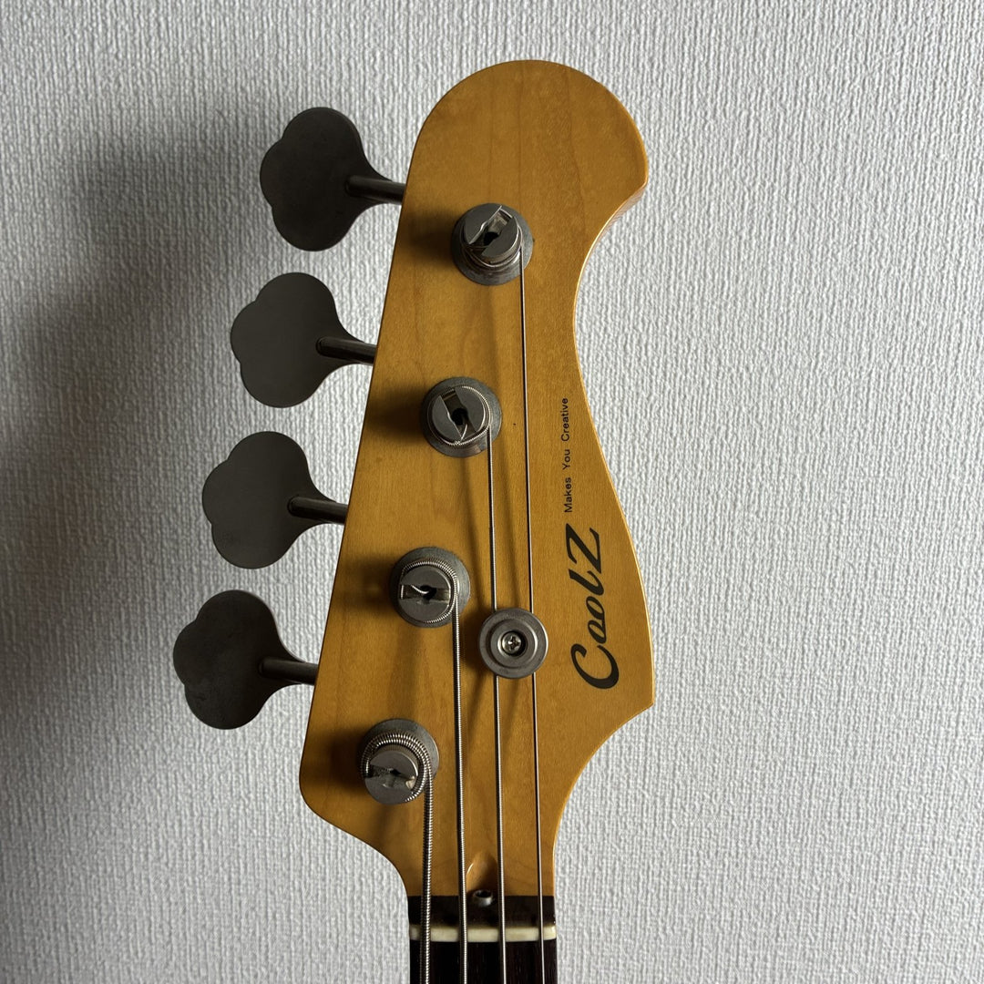 2012 CoolZ ZJB-M1R Medium Scale Jazz Bass Candy Apple Red MIJ Fujigen CFS