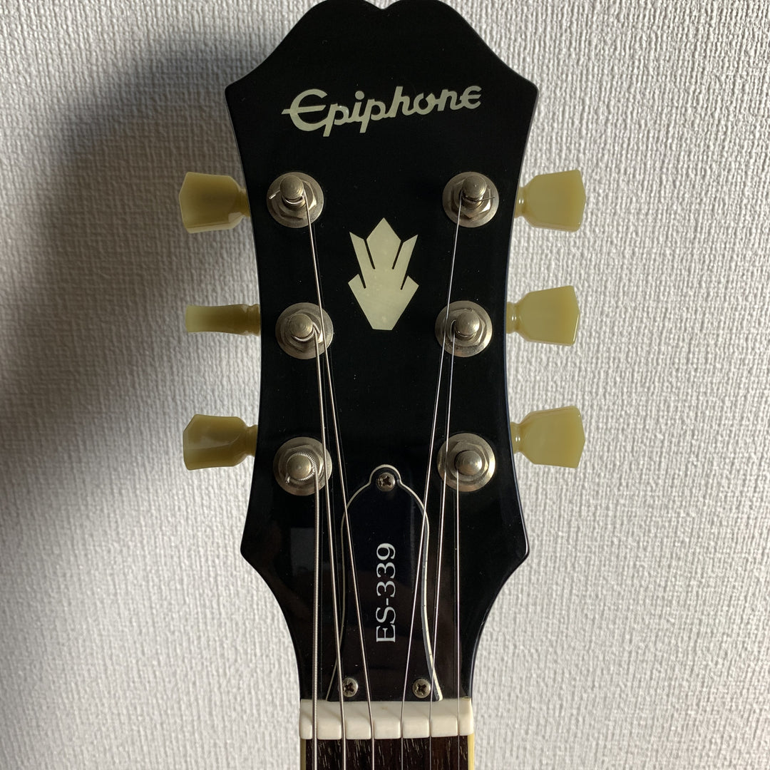 Epiphone Dot ES 339 Ebony Vibrato Semi-Hollow Electric Guitar 2016