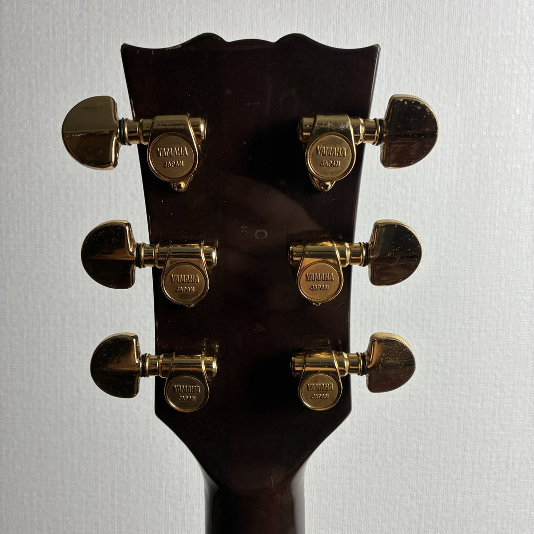 1980 Yamaha SG1000 Brown Sunburst MIJ Bi-Sound Ebony Gold HW Japan w/Hard Case