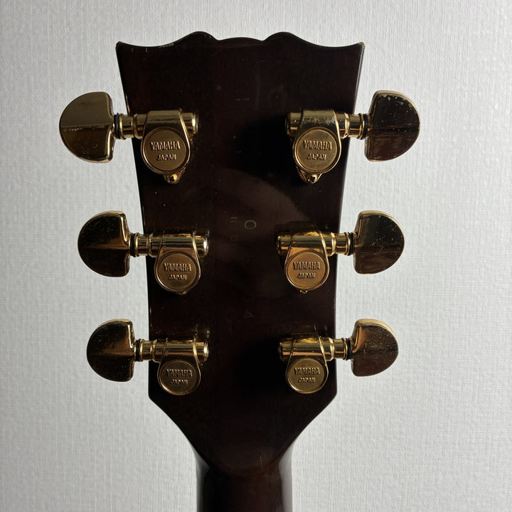 1980 Yamaha SG1000 Brown Sunburst MIJ Bi-Sound Ebony Gold HW Japan w/Hard Case