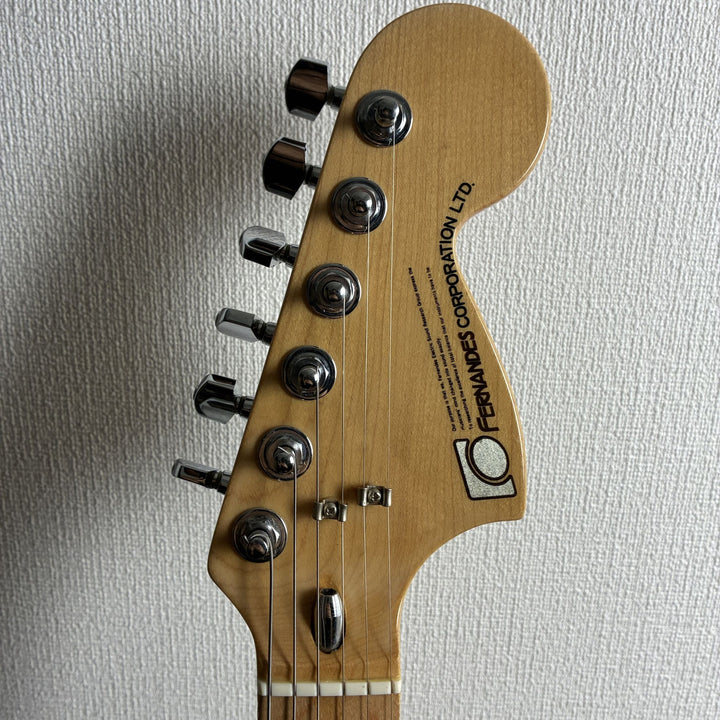 1977-81 Fernandes FST Stone Logo Stratocaster Type 3TS Maple Large Headstock MIJ