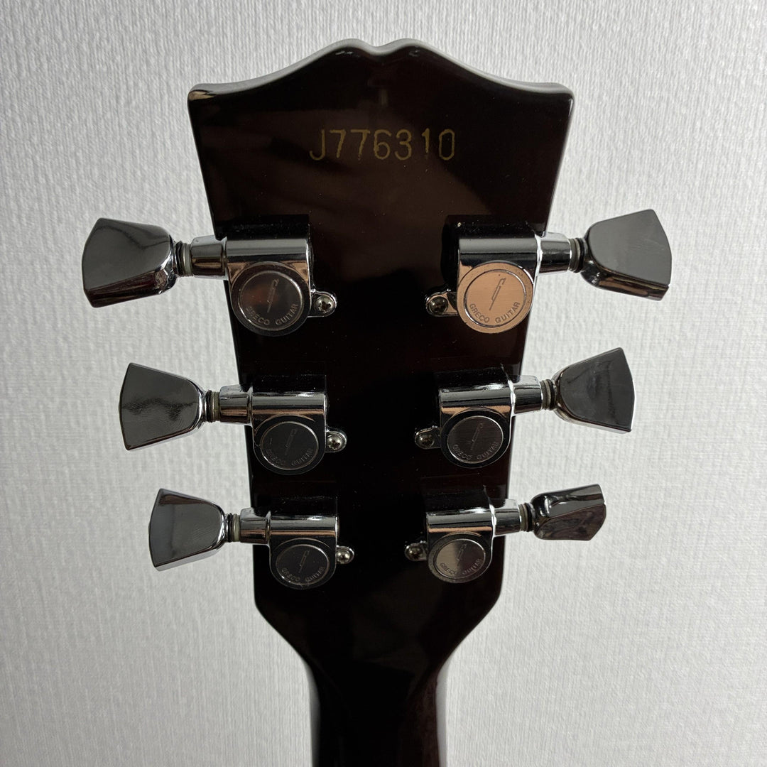 1977 Greco EG Les Paul Standard Type Semi-Hollow Sunburst MIJ Lawsuit Era w/ HC