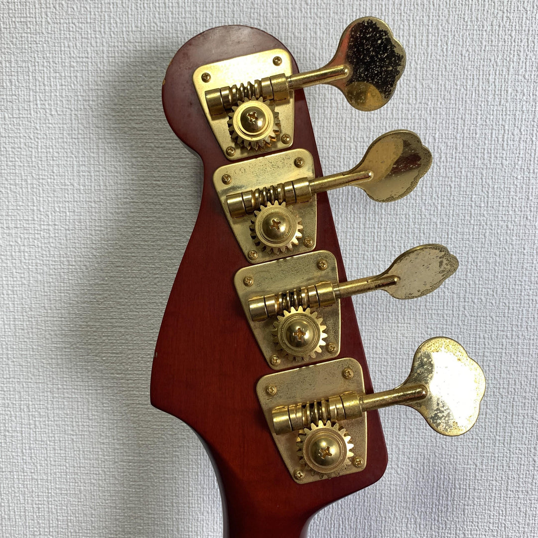 1993-1994 Fender Japan JBG-70 Jazz Bass Satin Red Gold Hardware MIJ Fujigen