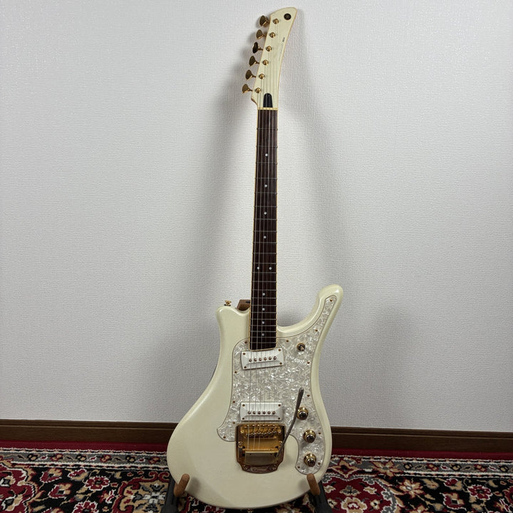 2000s Yamaha SGV1200 Flying Samurai Offset Pearl Snow White Gold HW w/ OHSC