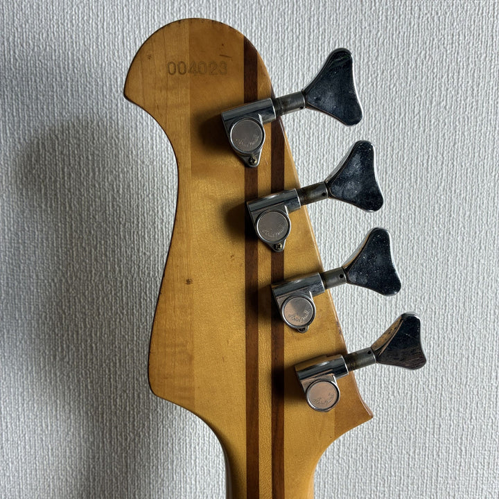 1980 Aria Pro II RSB-600 Rev-Sound Bass Neck-Thru Natural MIJ Matsumoku Japan