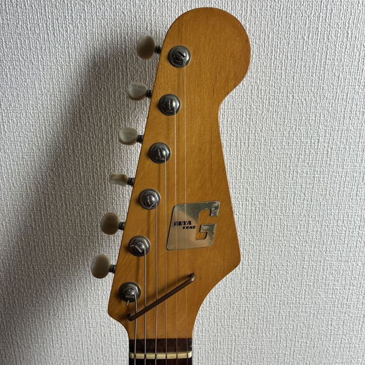 c.1966-67 Guyatone LG-120T Swivel Pickup Metallic Red MIJ Vintage Bizarre Japan
