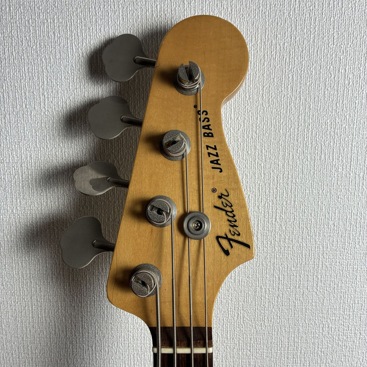 1987-88 Fender Japan Pro Feel Jazz Bass JBR-80R Trans Red MIJ Fujigen G-Serial