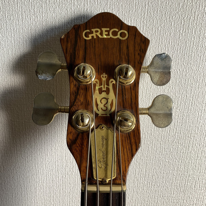 Greco Speed Way GOB1200 Neck-Through Natural Bass Guitar 1978 MIJ