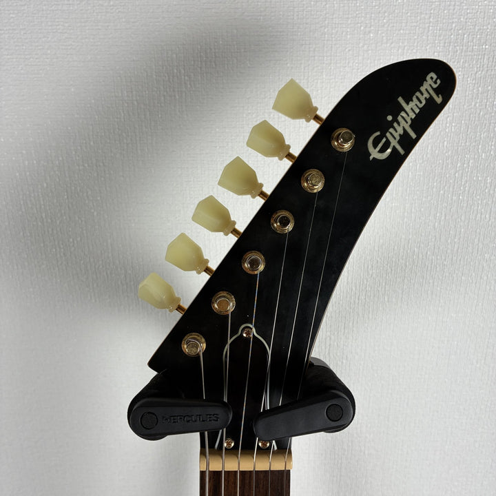 2023 Epiphone 1958 Korina Explorer Inspired by Gibson Custom Aged Natural w/Case