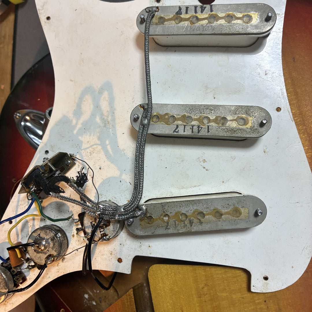 1972-1975 Greco SE Stratocaster Gneco Logo Matsumoku Maxon MIJ Sunburst As-Is
