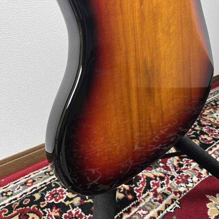 2009 K-ON! KJB-MIO Mio Akiyama Jazz Bass 3-Tone Sunburst Right-Handed w/ Case