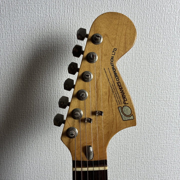 1985 Fernandes FST Stratocaster Type MIJ Japan Teal Refinished w/ Soft Case