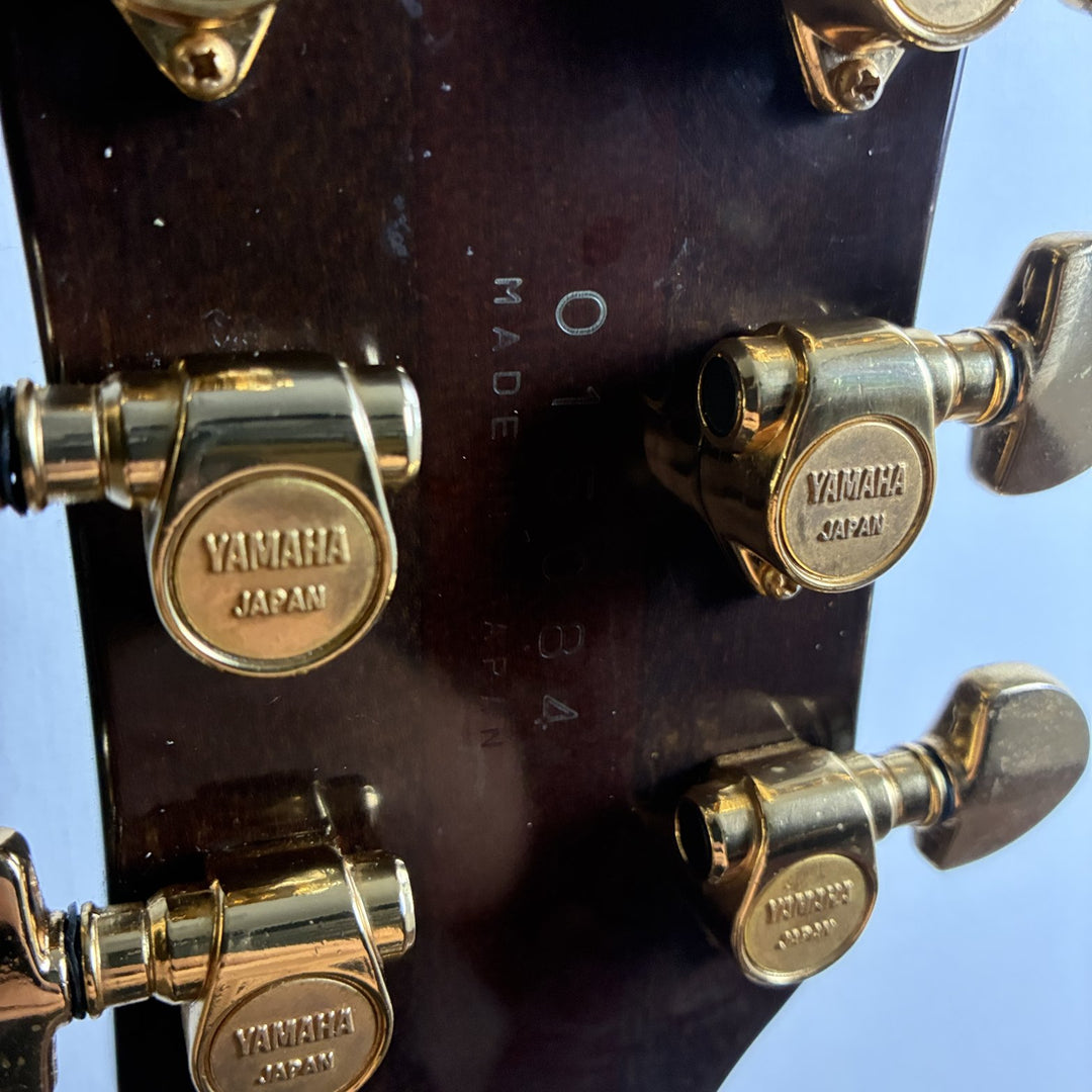 1980 Yamaha SG1000 Brown Sunburst MIJ Bi-Sound Ebony Gold HW Japan w/Hard Case